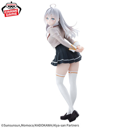 Figurine Alya Uniform Ver. Glitter & Glamours Alya Sometimes Hides Her Feelings in Russian