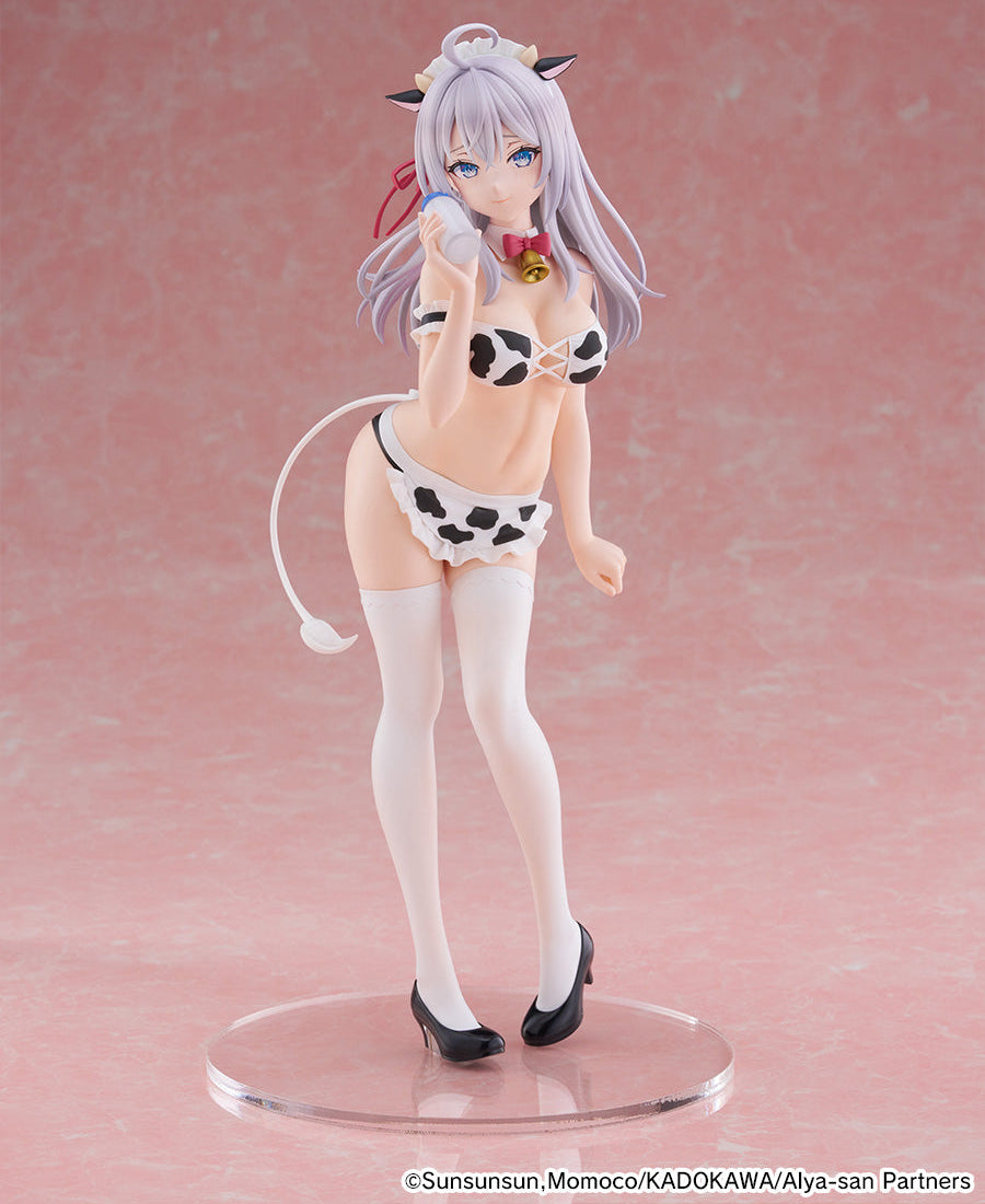 Figurine Alya Cow Ver. Tenitol Tall Alya Sometimes Hides Her Feelings in Russian