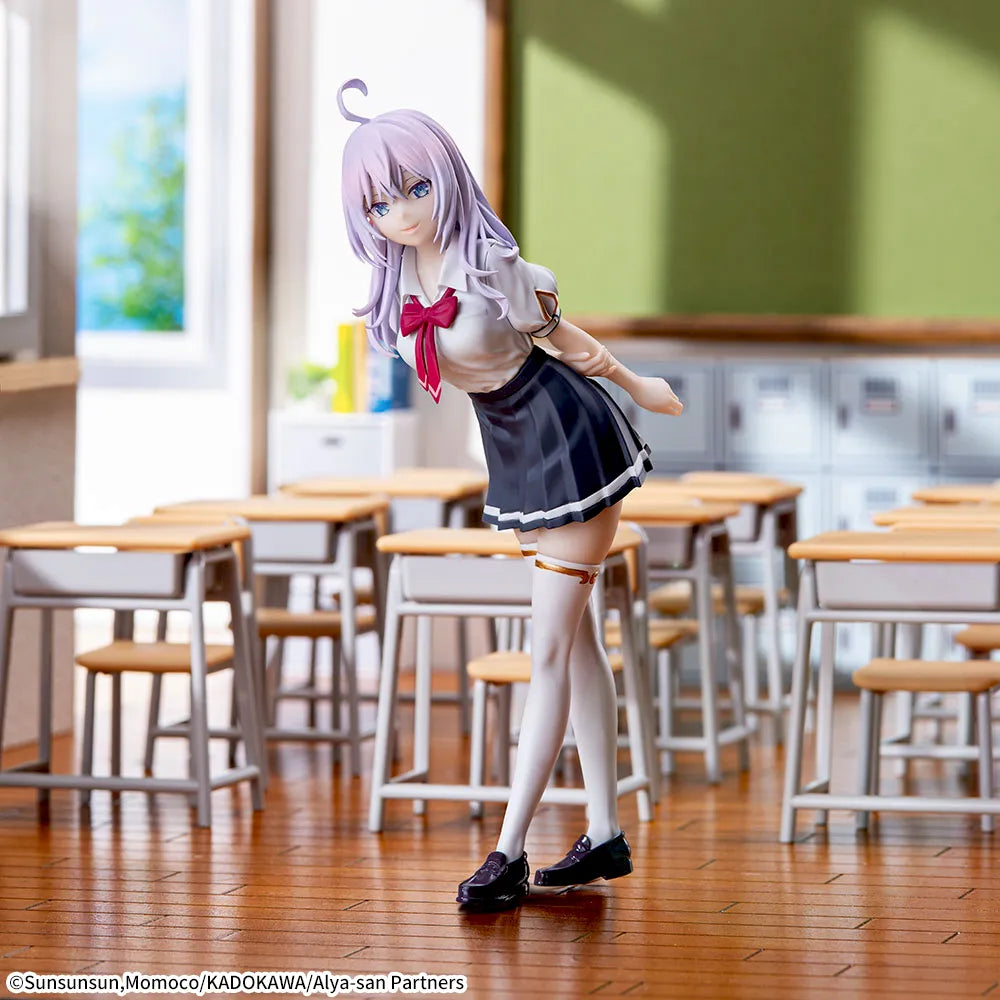 Figurine Alya Summer Uniform Ver. Luminasta Alya Sometimes Hides Her Feelings in Russian