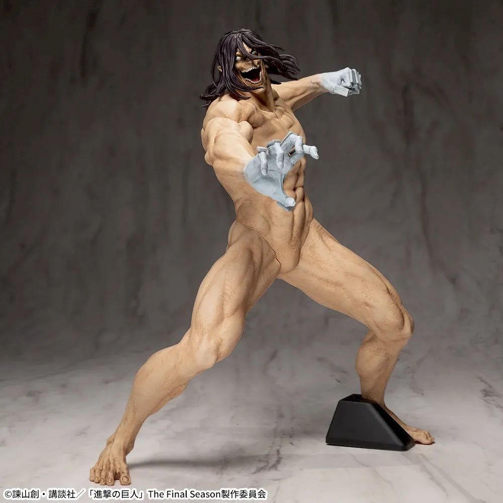 Figurine Eren Jaeger Titan Ver. GigantiX Luminasta Attack on Titan