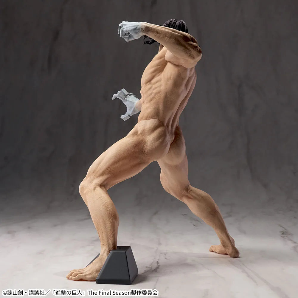 Figurine Eren Jaeger Titan Ver. GigantiX Luminasta Attack on Titan