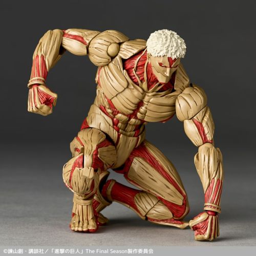 Figurine Reiner Braun Amazing Yamaguchi Titan Ver. Attack on Titan