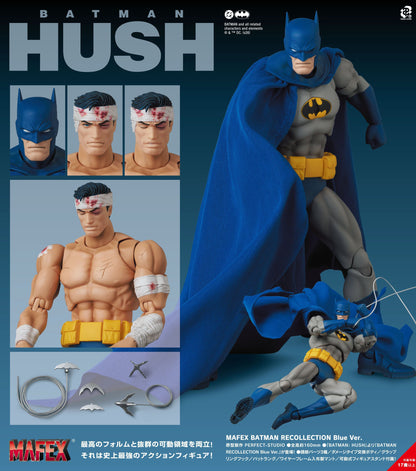Figurine Batman Hush Blue Ver. Mafex Batman