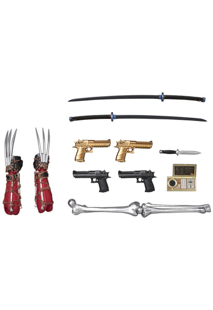 Figurine Deadpool Wolverine Ver. Mafex Deadpool