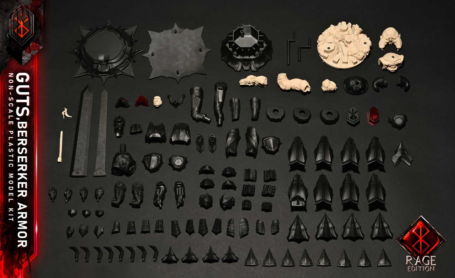 Figurine Guts Berserk Armor Ver. Plastic Model Kit Berserk