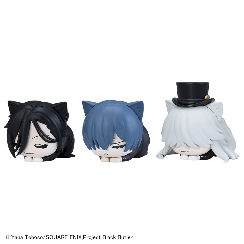 Figurine Black Butler Napping Cat Ver. Black Butler Set Complet