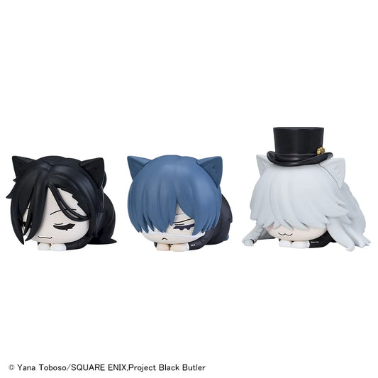 Figurine Black Butler Napping Cat Ver. Black Butler Set Complet