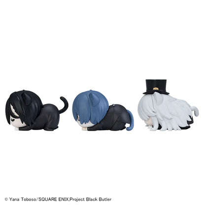 Figurine Black Butler Napping Cat Ver. Black Butler Set Complet
