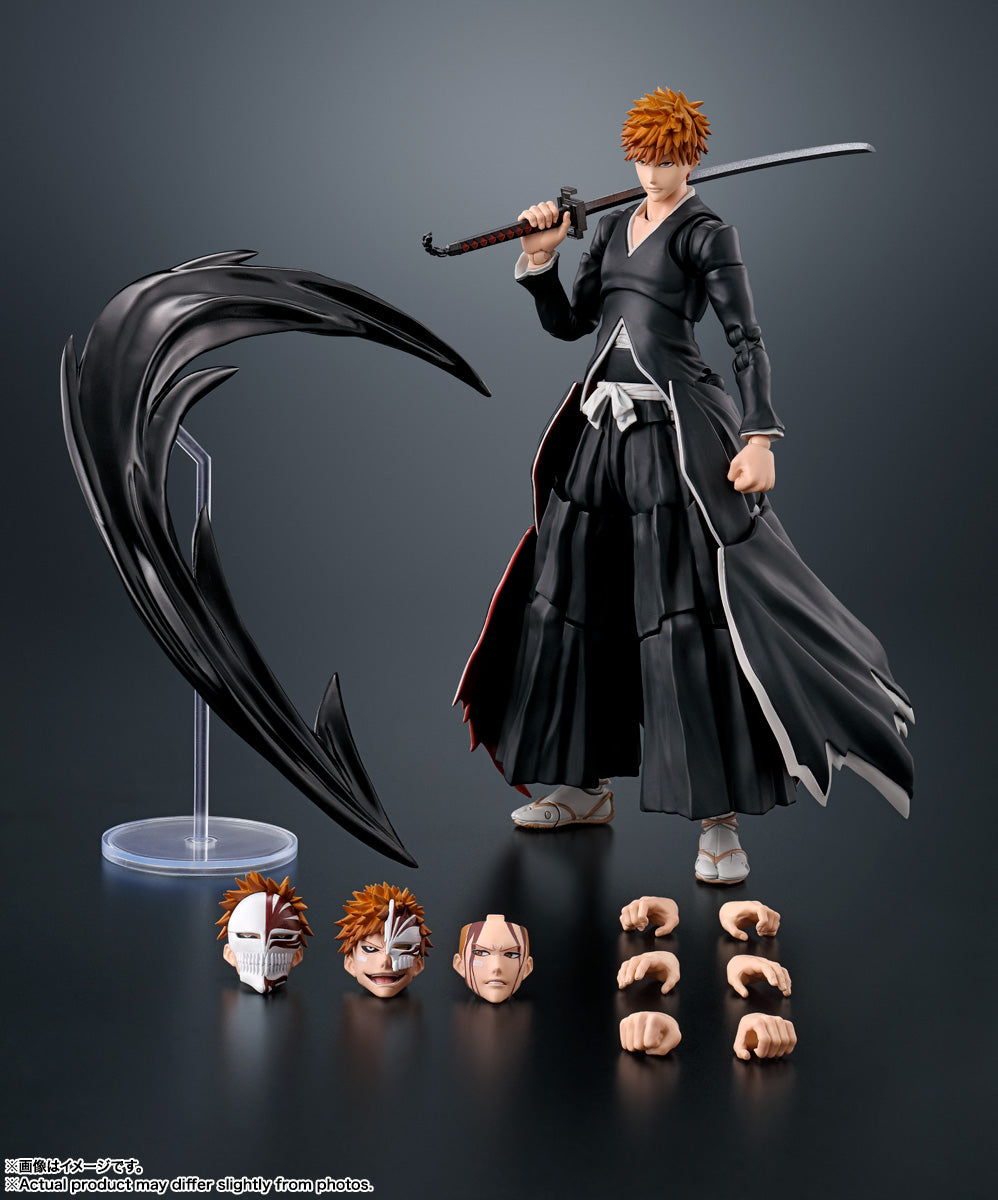 Figurine Kurosaki Ichigo Getsuga Tensho Ver. S.H. Figuarts Bleach