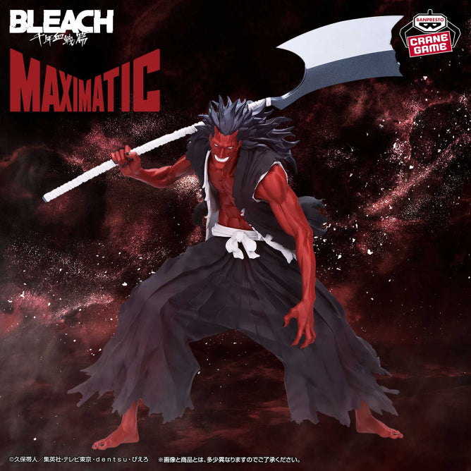 Figurine Zaraki Kenpachi Maximatic Bleach Thousand Year Blood War