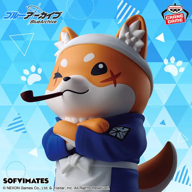 Figurine Master Shiba Sofvimates Blue Archive