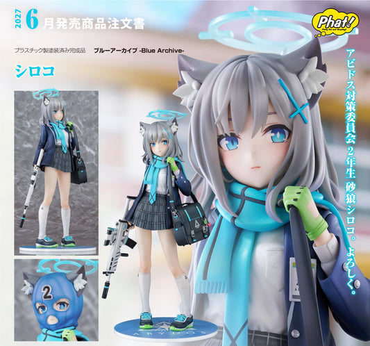 Figurine Shiroko Terror 1/7 Blue Archive