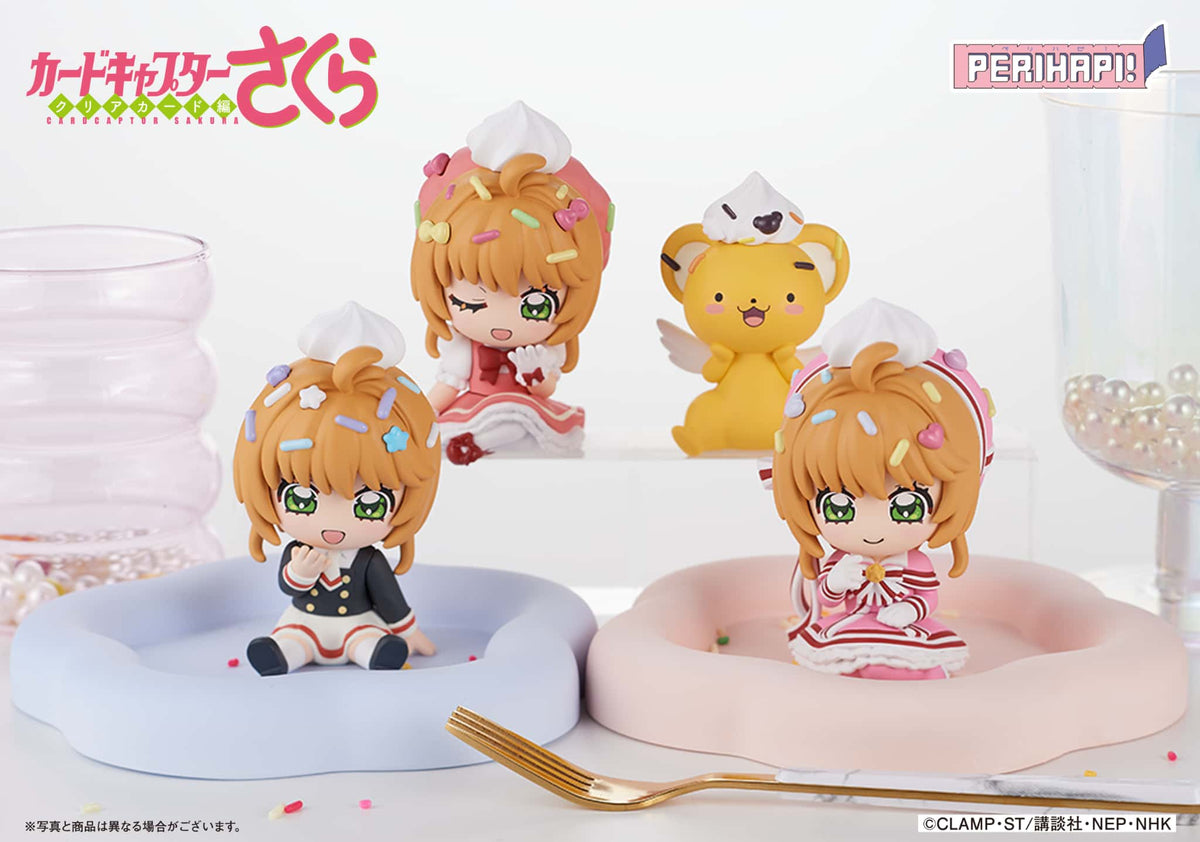 Figurine Sakura Kinomoto Poppin' Sprinkles Ver. Perihapi Cardcaptor Sakura Box 8Pcs