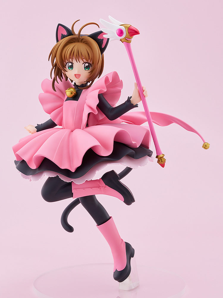 Figurine Sakura Kinomoto Black Cat Costume Ver. Pop Up Parade Cardcaptor Sakura L Size