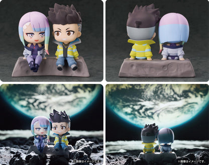 Figurine Lucy Kushinada & David Martinez Qset+ Cyberpunk Edgerunners