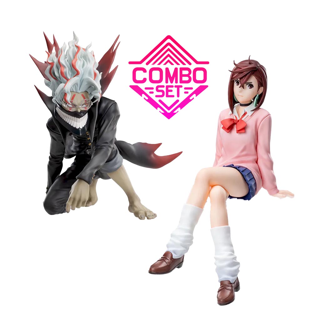 Figurine Okarun & Momo Ayase Chokonose Dandadan Combo Set