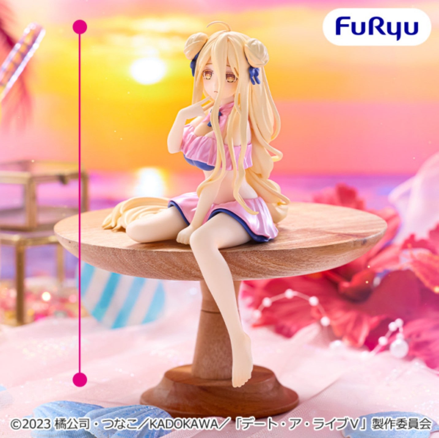 Figurine Mukuro Hoshimiya Swimsuit Pastel Ver. Noodle Stop Furyu Date A Live