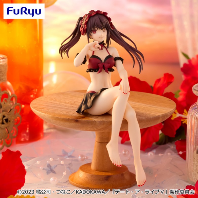 Figurine Kurumi Tokisaki Swimsuit Ver. Noodle Stop Furyu Date A Live