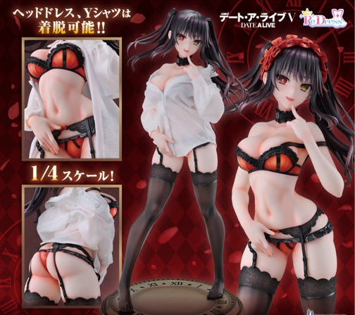 Figurine Kurumi Tokisaki Y-shirt Ver. 1/4 Date A Live