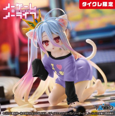 Figurine Shiro Cat Ver. Desktop Cute Taito No Game No Life
