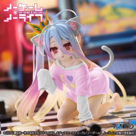 Figurine Shiro Cat Ver. Desktop Cute Taito No Game No Life