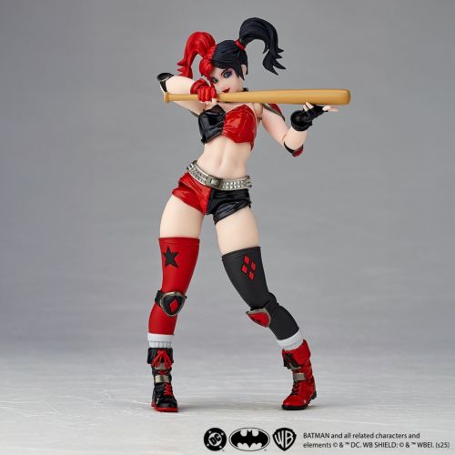 Figurine Harley Quinn Red & Black Ver. Amazing Yamaguchi Batman DC
