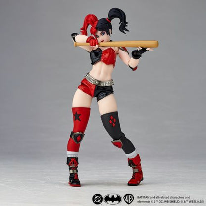 Figurine Harley Quinn Red & Black Ver. Amazing Yamaguchi Batman DC