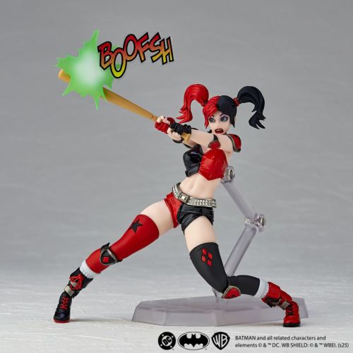 Figurine Harley Quinn Red & Black Ver. Amazing Yamaguchi Batman DC