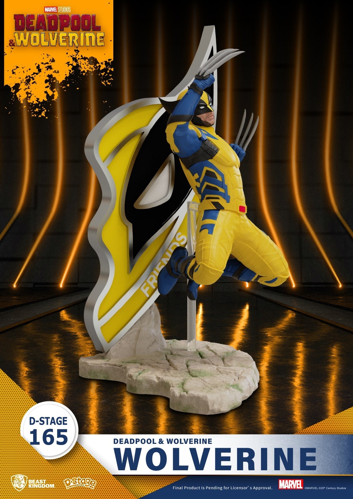 Figurine Wolverine D-Stage 165 Deadpool