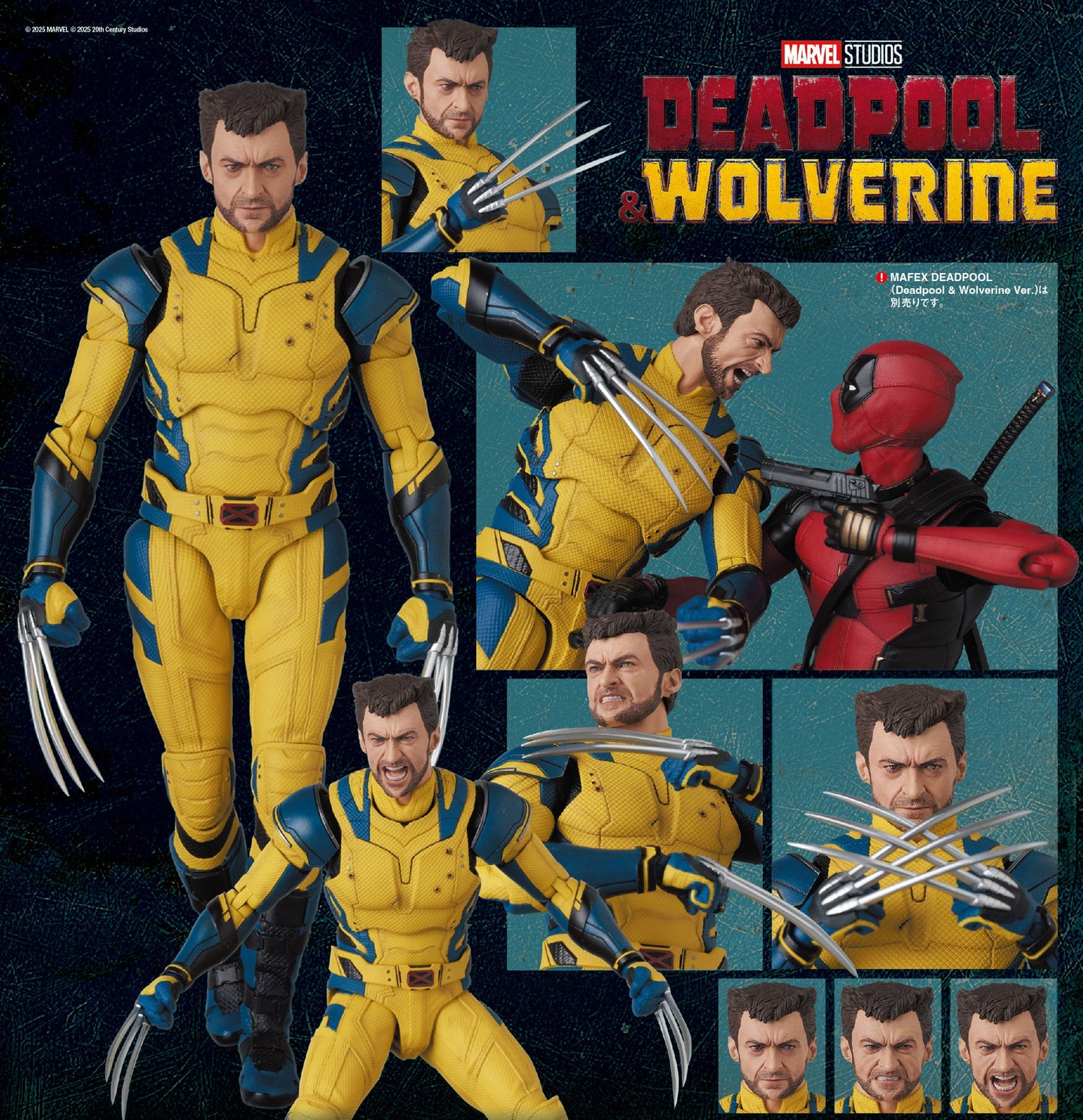 Figurine Wolverine Deadpool Ver. Mafex Deadpool
