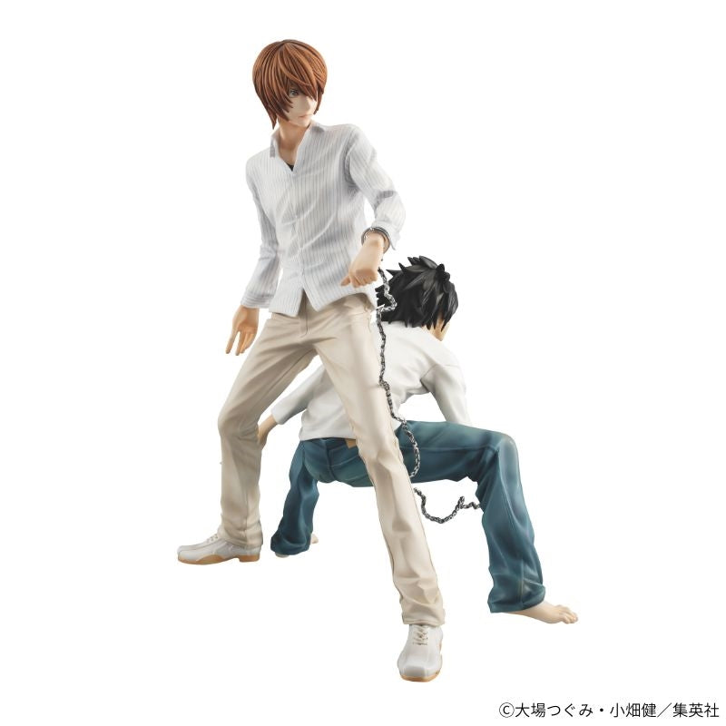 Figurine Yagami Light & L G.E.M. Series Death Note