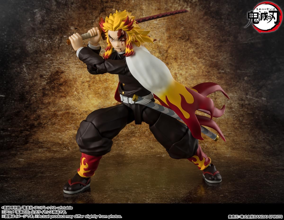 Figurine Rengoku Kyojuro S.H. Figuarts Demon Slayer
