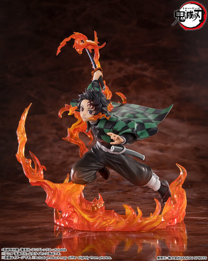 Figurine Tanjiro Kamado Rengoku Tsuba Ver. S.H. Figuarts Demon Slayer