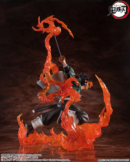 Figurine Tanjiro Kamado Rengoku Tsuba Ver. S.H. Figuarts Demon Slayer