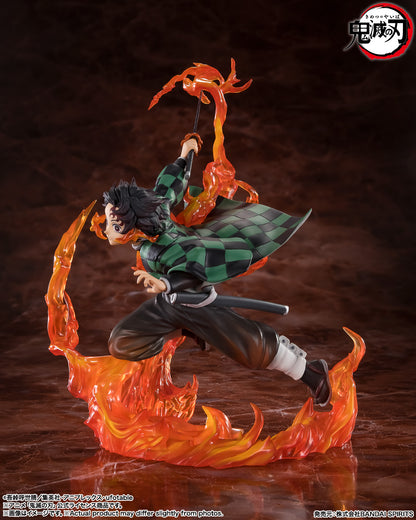 Figurine Tanjiro Kamado Rengoku Tsuba Ver. S.H. Figuarts Demon Slayer
