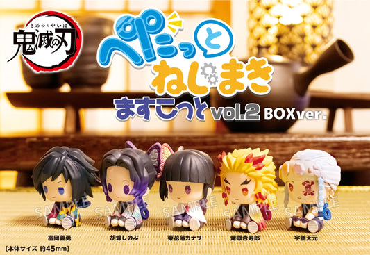 Figurine Demon Slayer Petatto Nejimaki Mascot Ver. Vol.02 Box 6Pcs