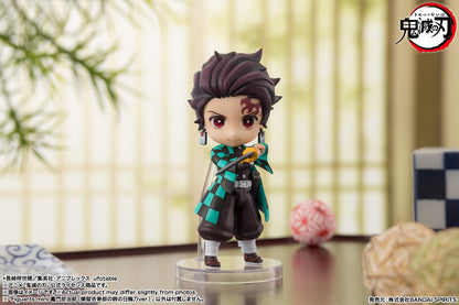 Figurine Tanjiro Kamado Blade of Rengoku Kyojuro Ver. Figuarts Mini Demon Slayer