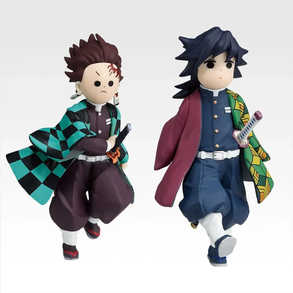 Figurine Tanjiro Kamado & Giyu Tomioka (D) Ichiban Kuji Demon Slayer Upper Rank Two