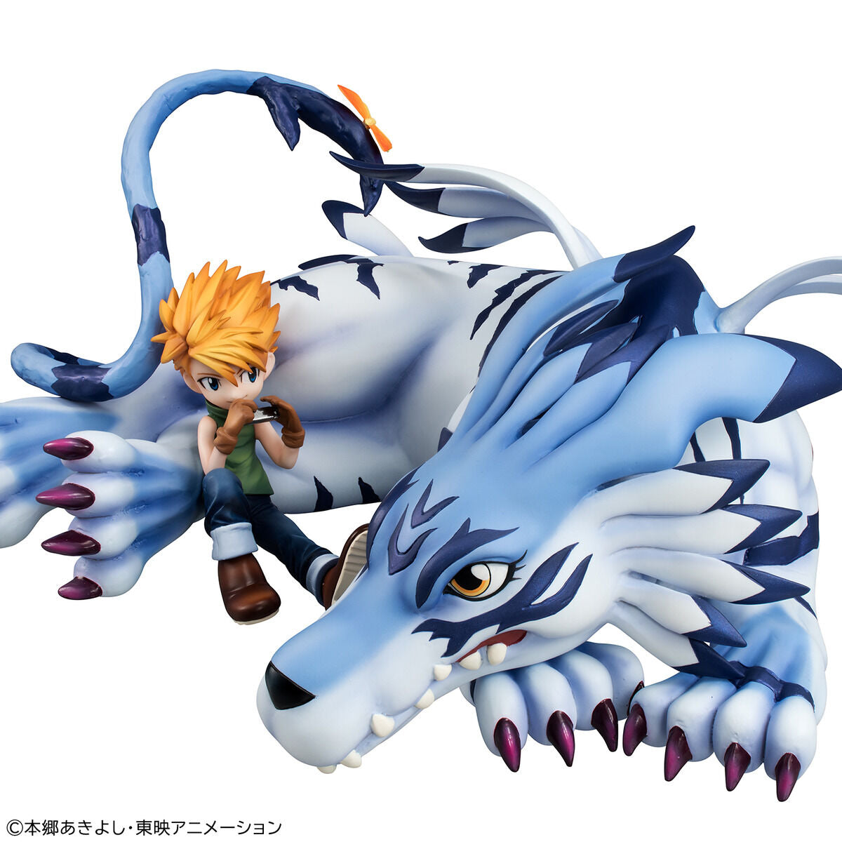 Figurine Garurumon & Yamato Ishida G.E.M. Series Digimon