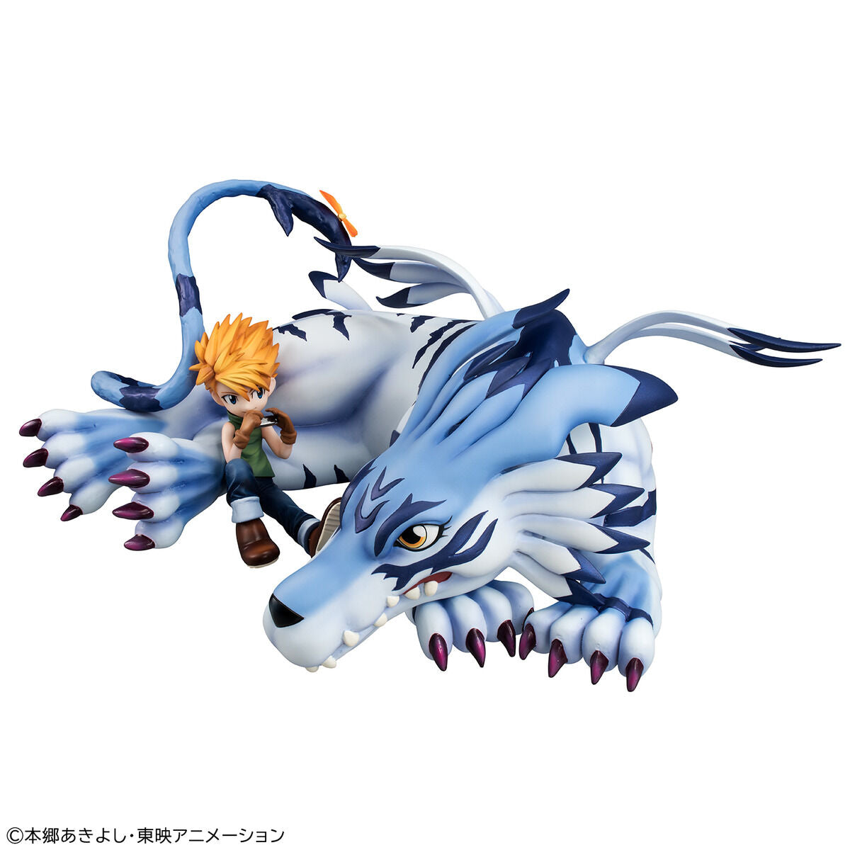 Figurine Garurumon & Yamato Ishida G.E.M. Series Digimon