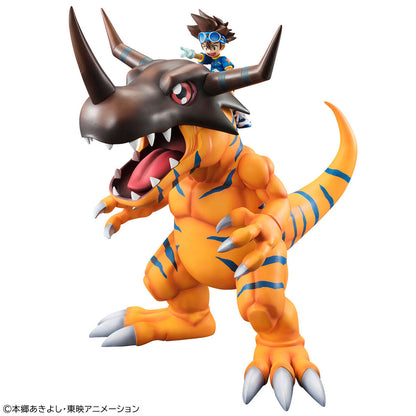 Figurine Greymon & Taichi Kamiya G.E.M. Series Digimon