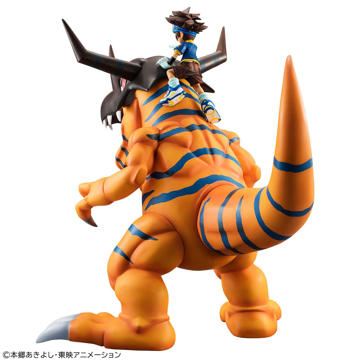 Figurine Greymon & Taichi Kamiya G.E.M. Series Digimon