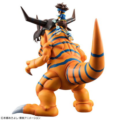 Figurine Greymon & Taichi Kamiya G.E.M. Series Digimon