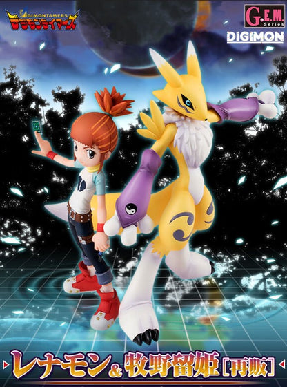 Figurine Renamon & Ruki Makino G.E.M. Series Digimon