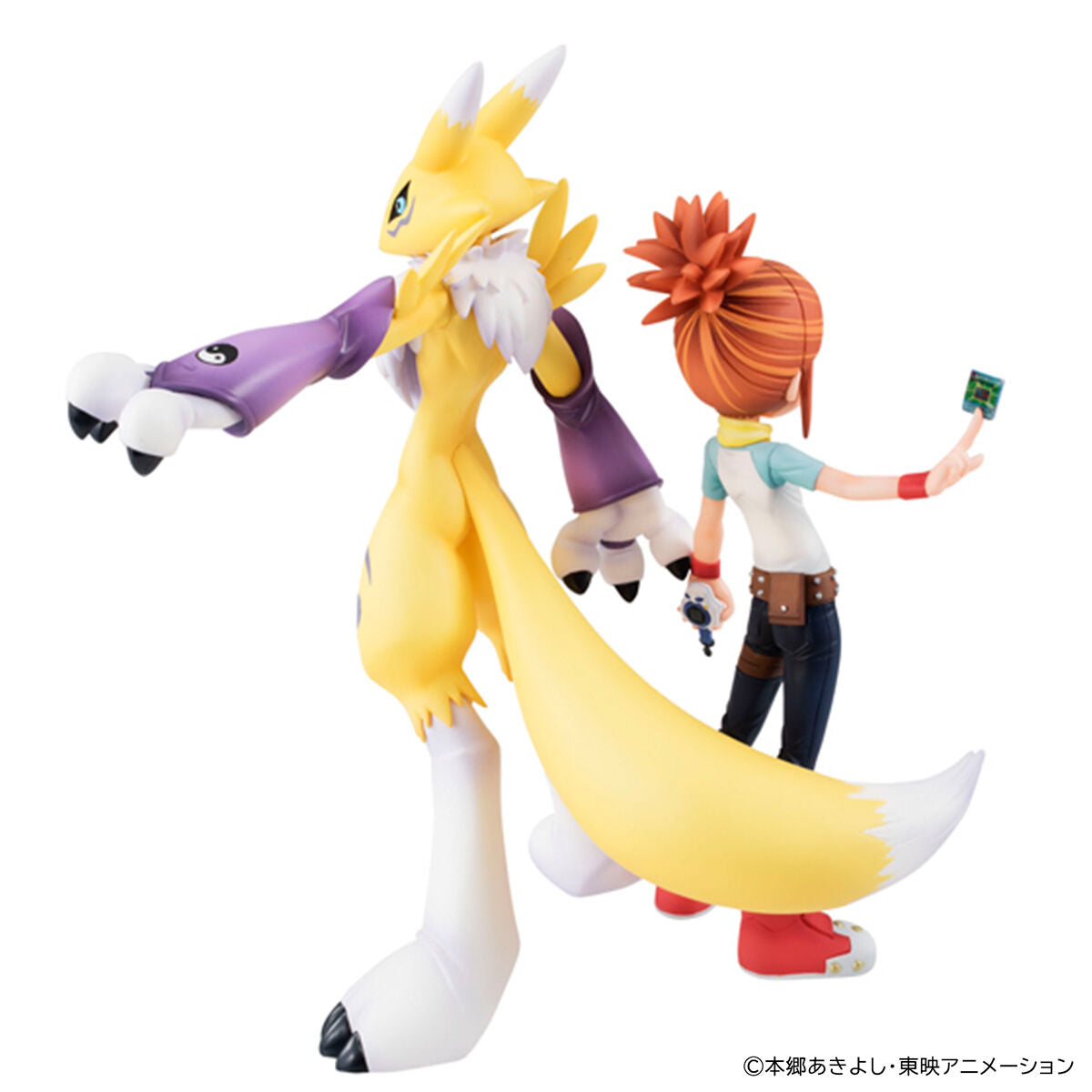 Figurine Renamon & Ruki Makino G.E.M. Series Digimon