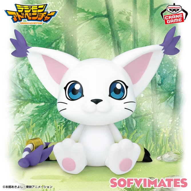 Figurine Tailmon Softvimates Digimon