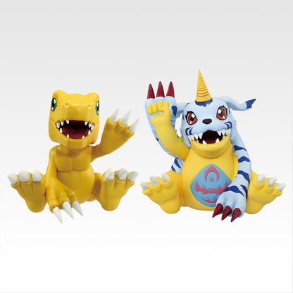 Figurine Agumon & Gabumon (C) Ichiban Kuji Digimon Clash of Light and Darkness