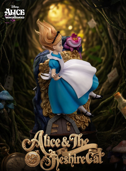 Figurine Alice & The Cheshire Cat Master Craft Alice au Pays des Merveilles Disney