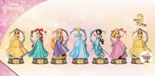 Figurine Disney Princess Fall in Love Series Disney 6Pcs
