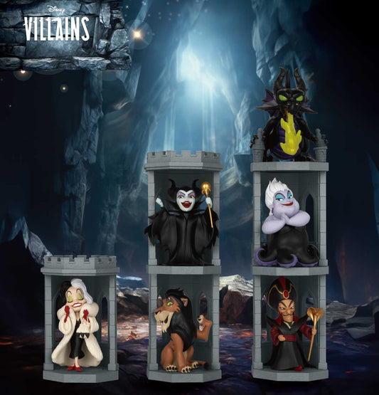 Figurine Disney Villains Tower Ver. Disney 6Pcs